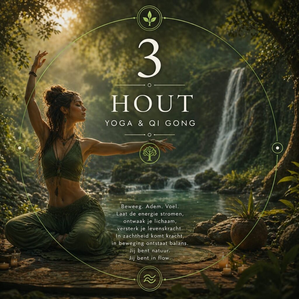 Yin Yoga en Qi Gong in de natuur in Zuidermeer voor ontspanning en energie