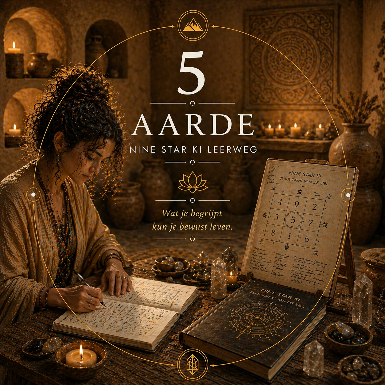 Nine Star Ki opleiding en leerweg met blauwdruk van de ziel in Zuidermeer